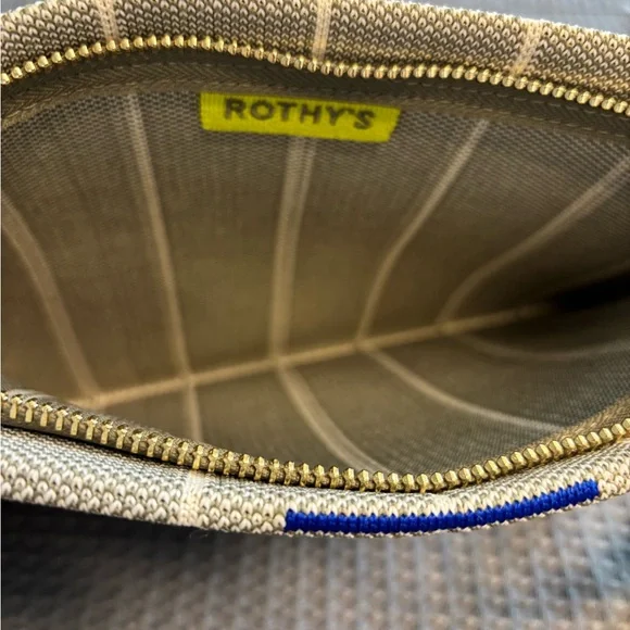 Rothy's Hillside green stripe wristlet - Picture 3 of 6